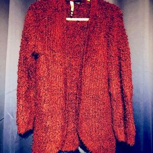 Fuzzy cover up / sweater